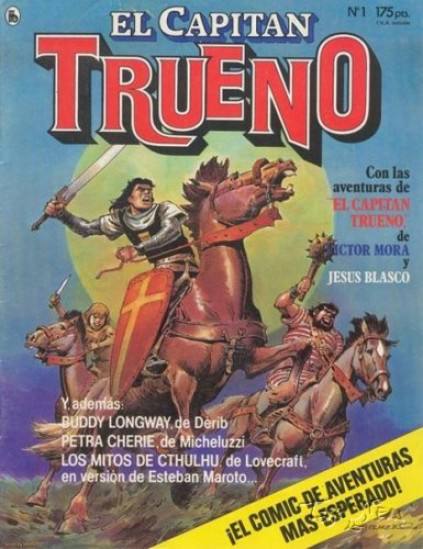Portada ampliada de EL CAPITAN TRUENO