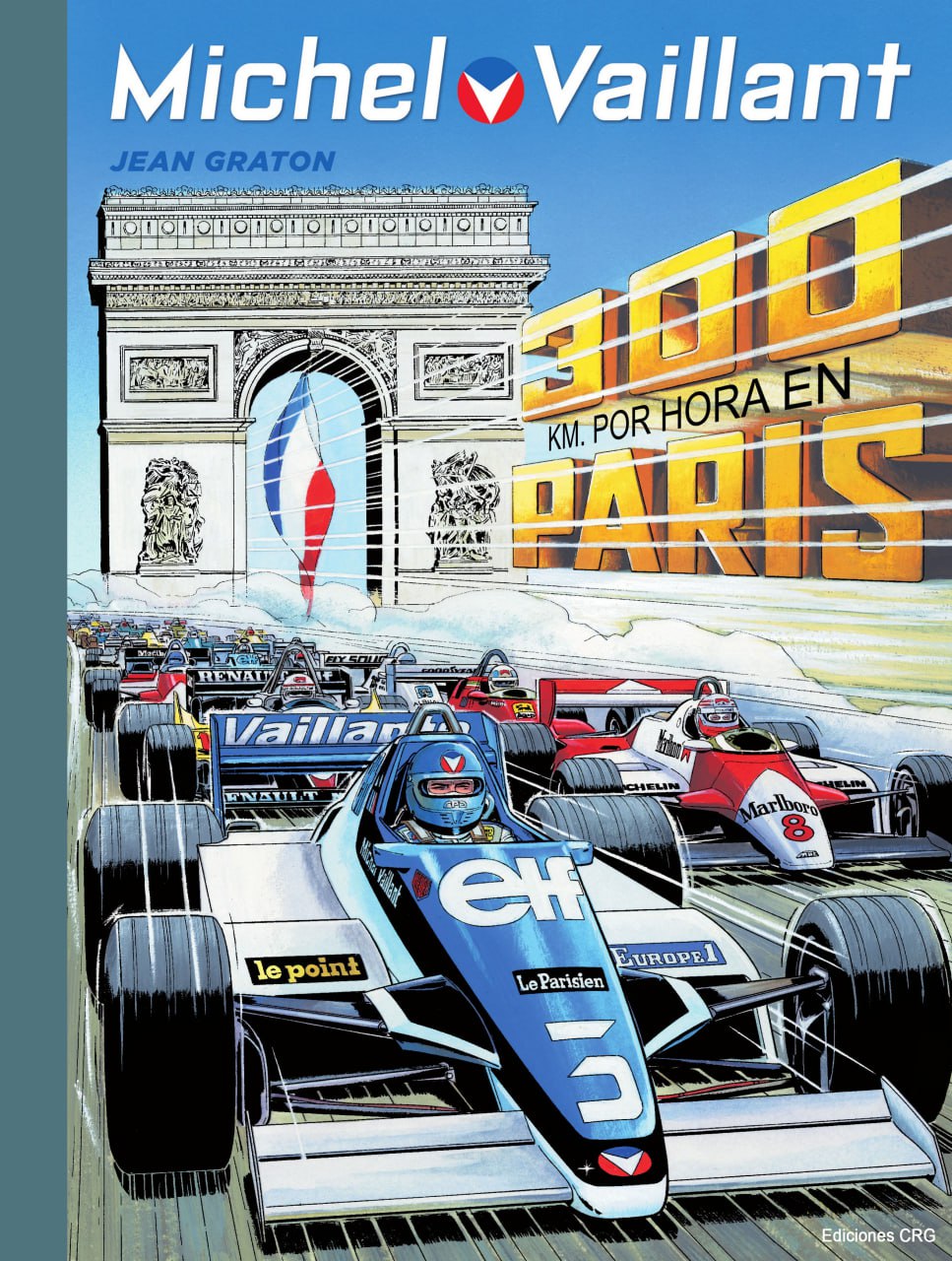 Portada ampliada de Michel Vaillant