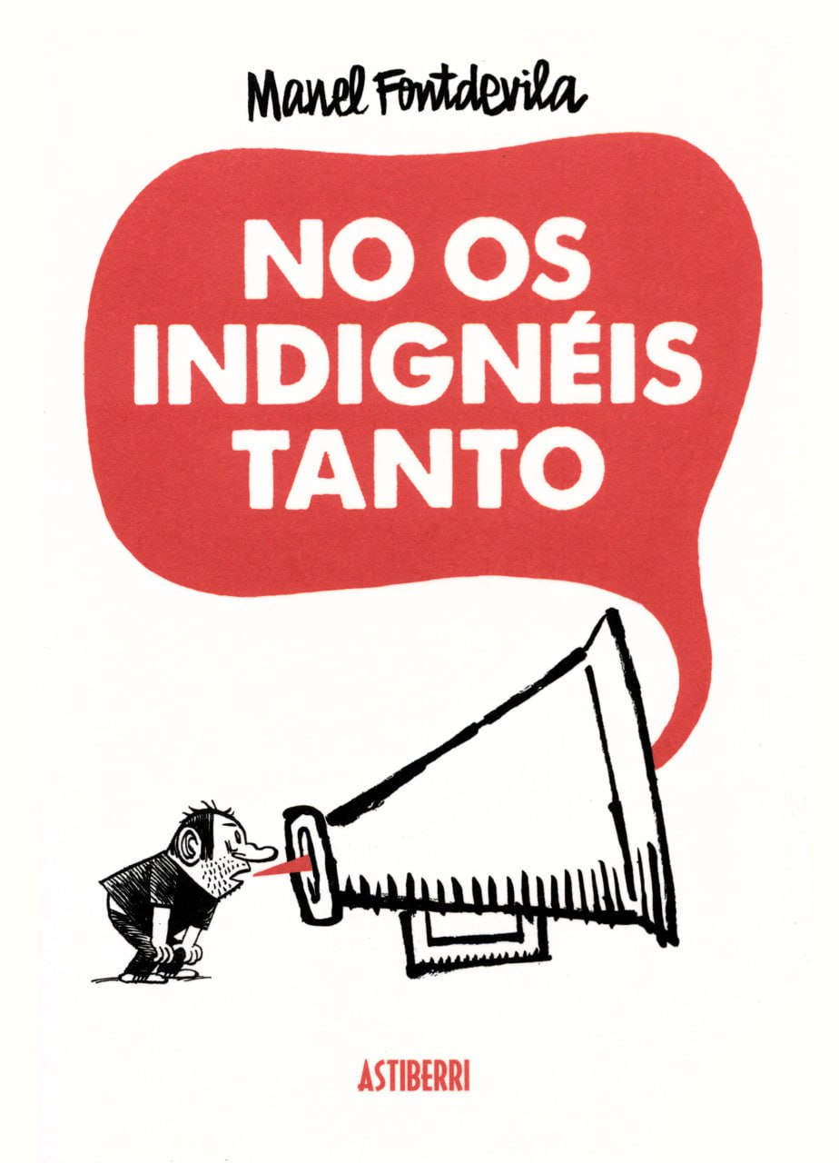 Portada ampliada de NO OS INDIGNÉIS TANTO