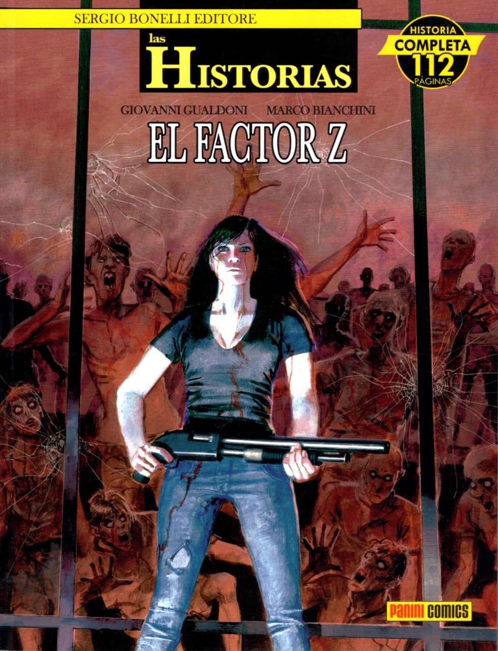 Portada ampliada de las Historias EL FACTOR Z