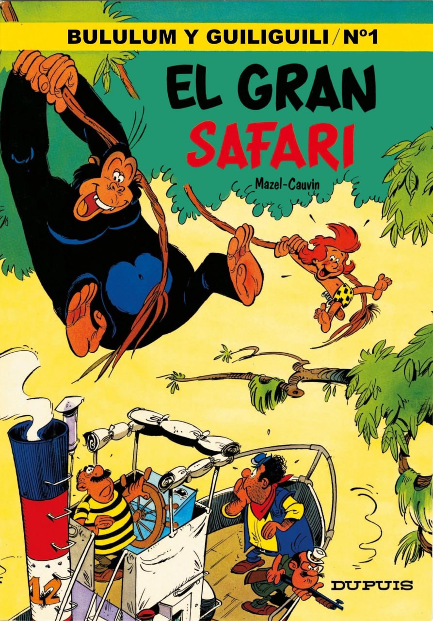 Portada ampliada de EL GRAN SAFARI