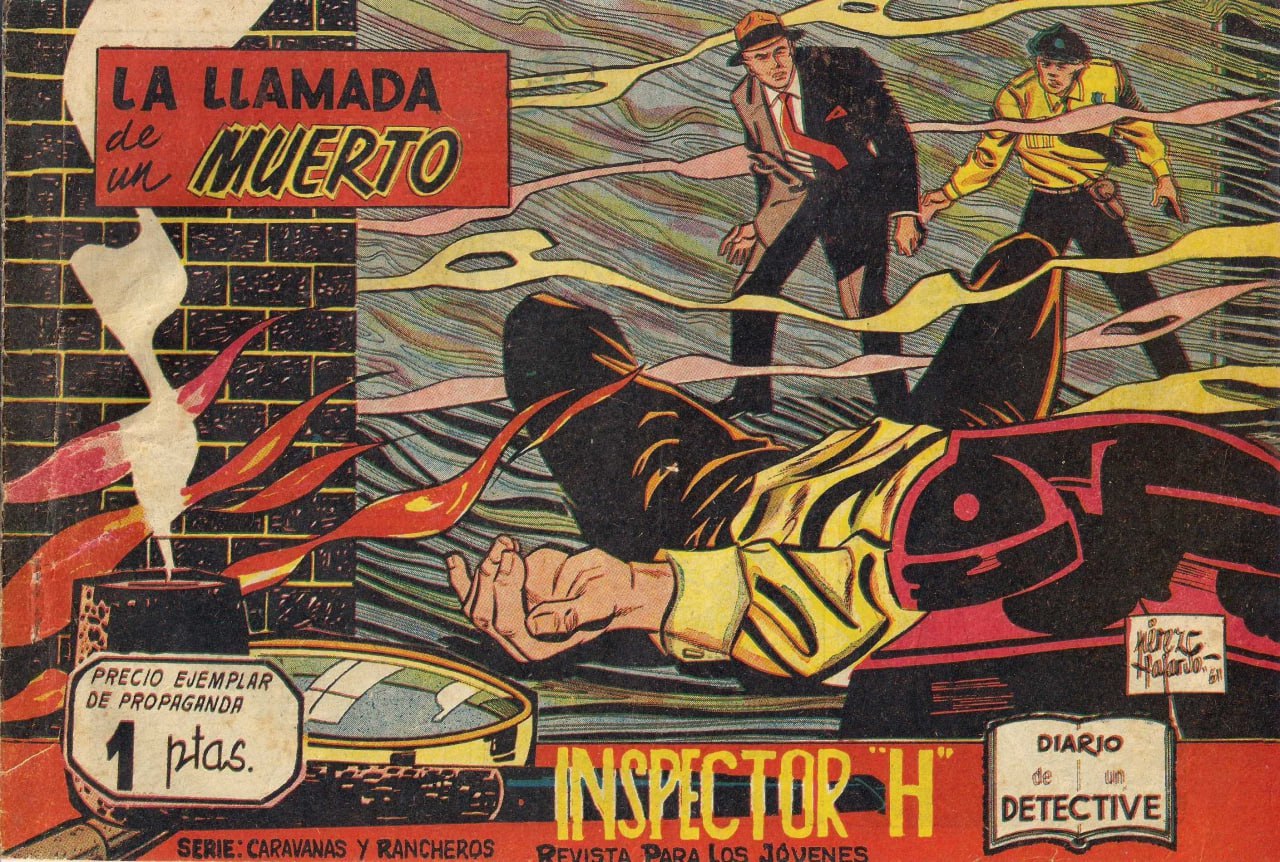 Portada ampliada de La llamada de un muerto