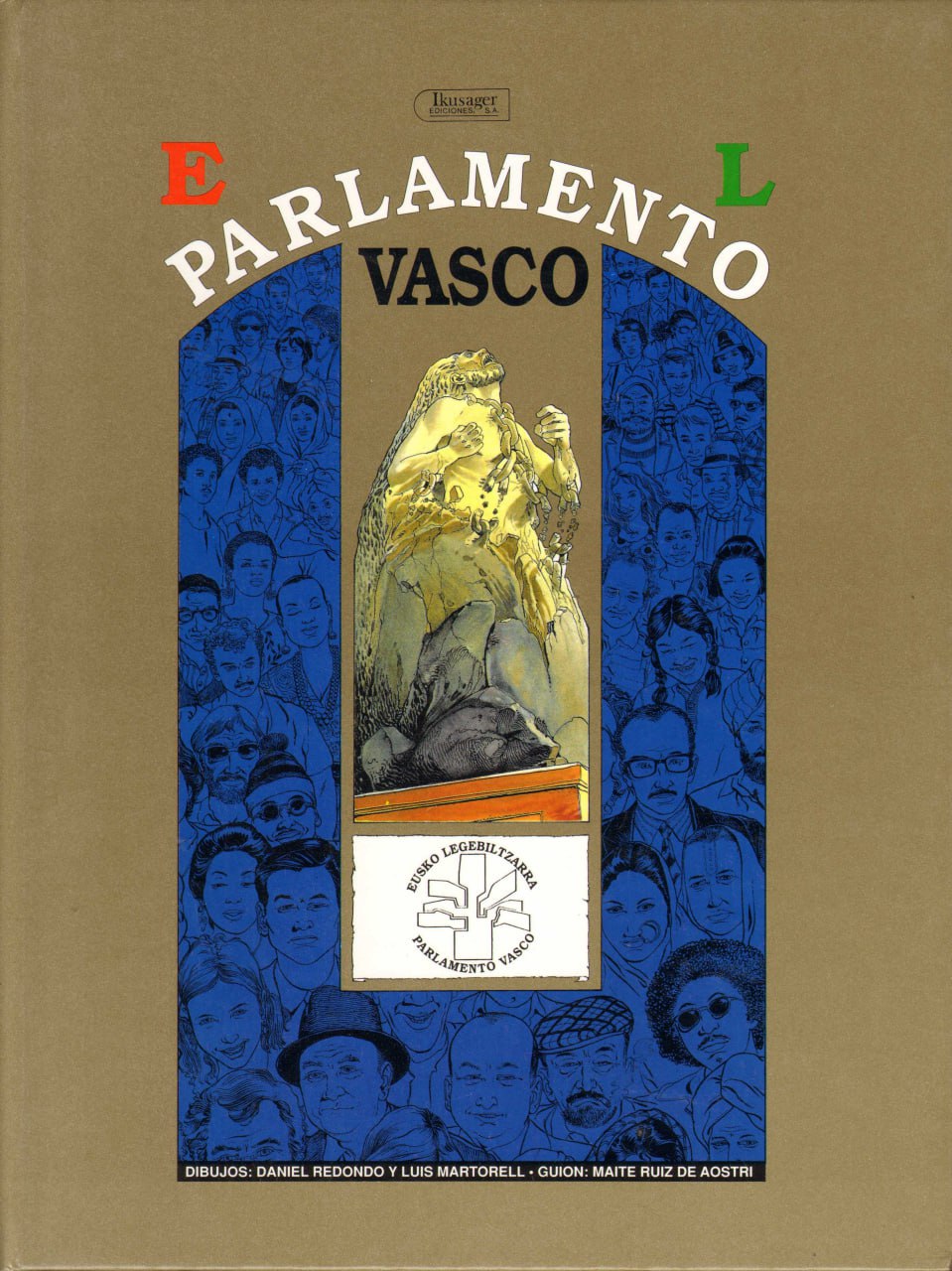 Portada ampliada de Euskal Parlamentoa Vasco