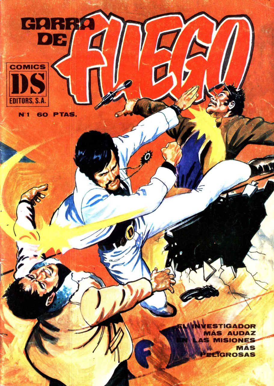 Portada ampliada de GARRA DE FUEGO