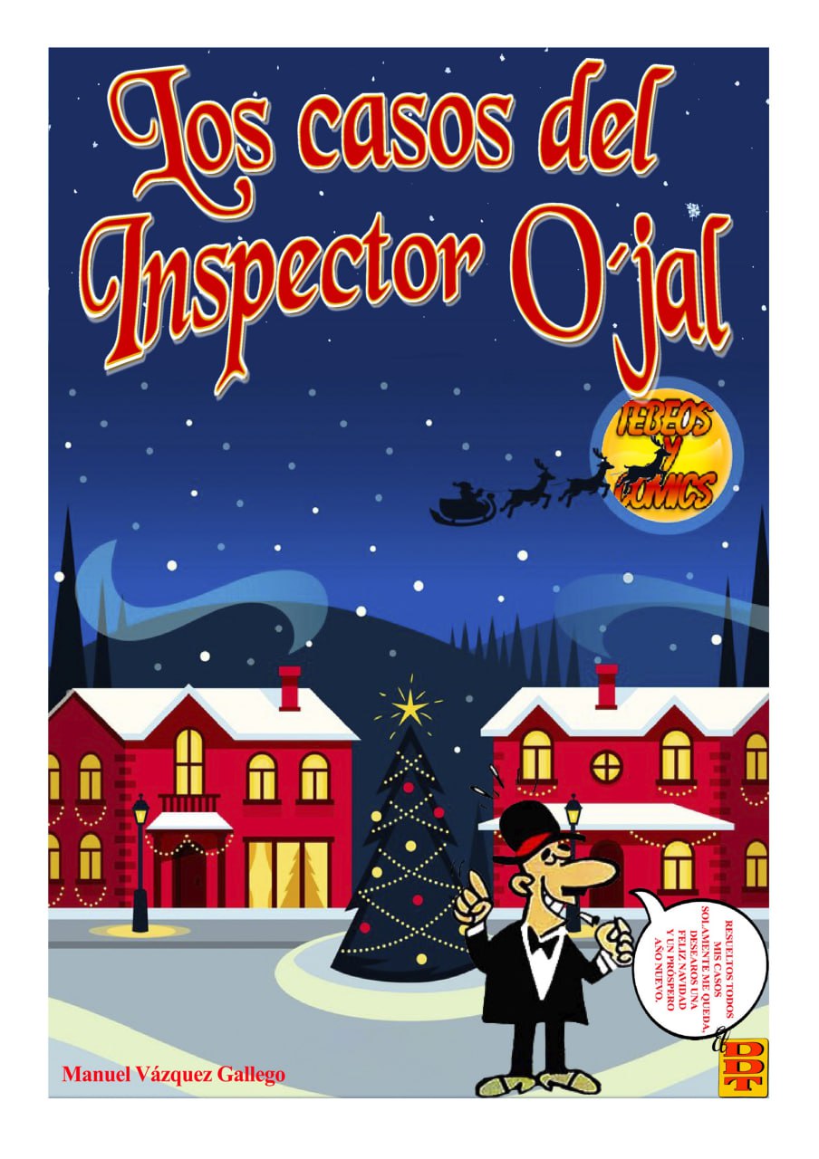 Portada ampliada de Los casos del Inspector Ojal
