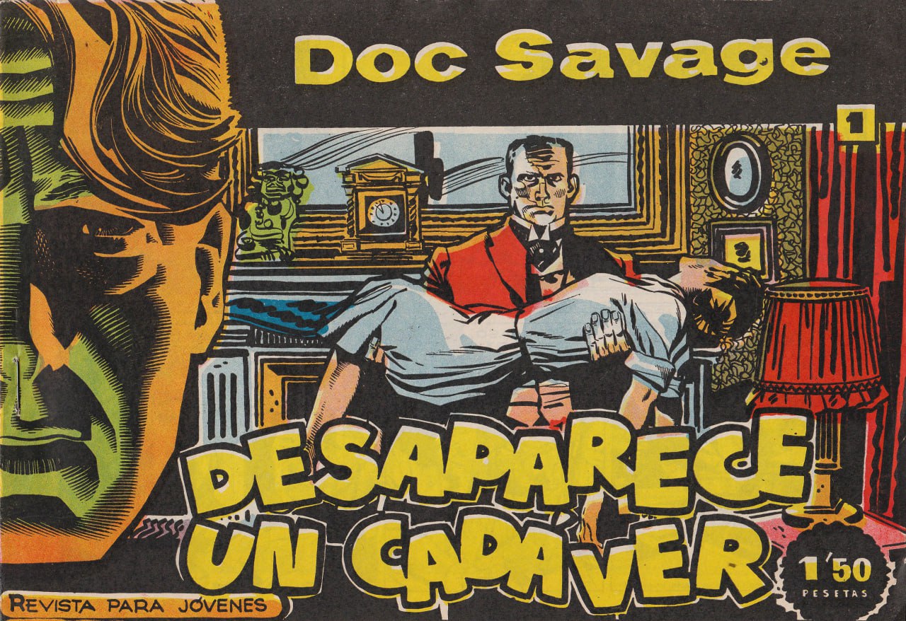Portada ampliada de Desaparece un Cadáver