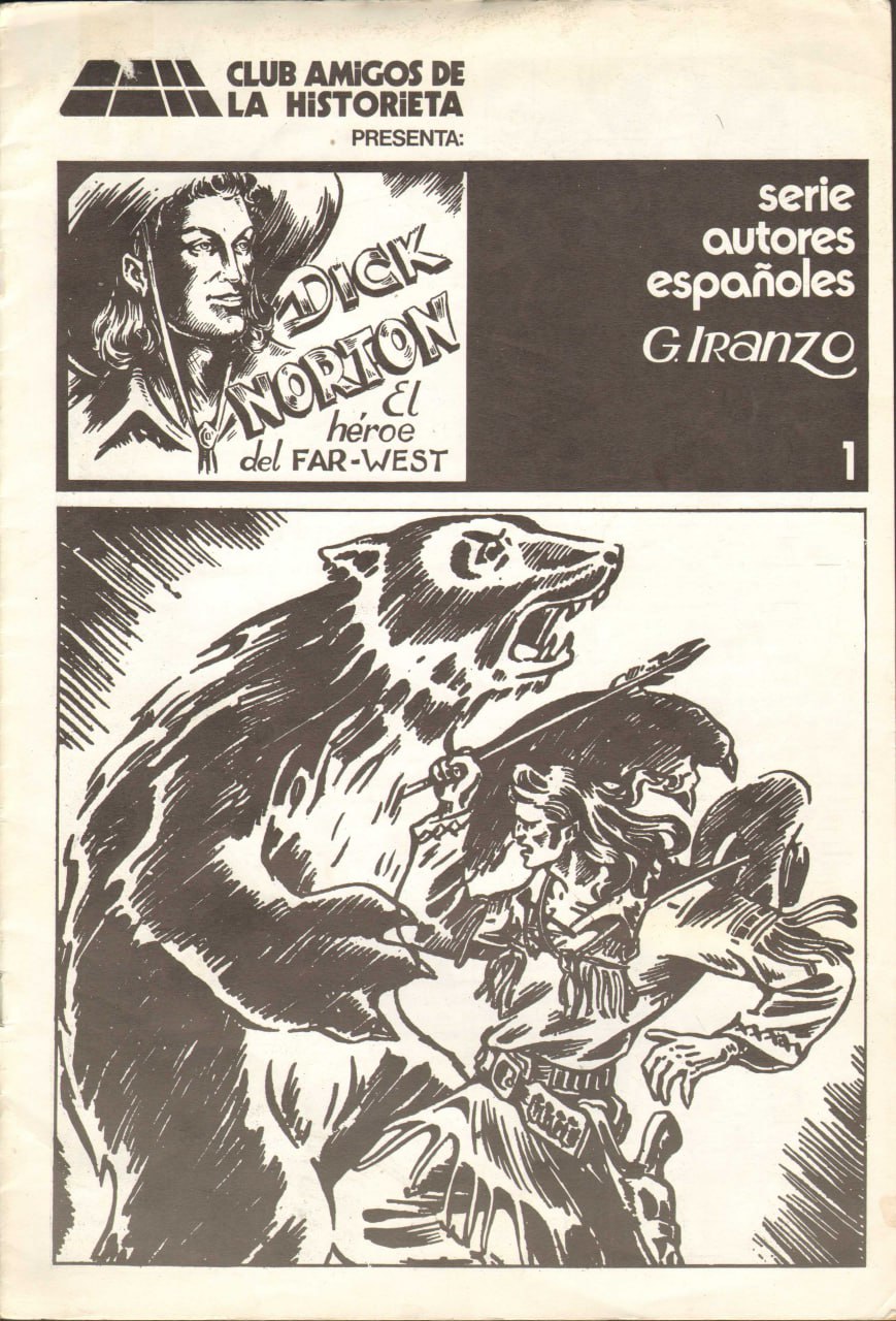 Portada ampliada de serie autores españoles G.Iranzo