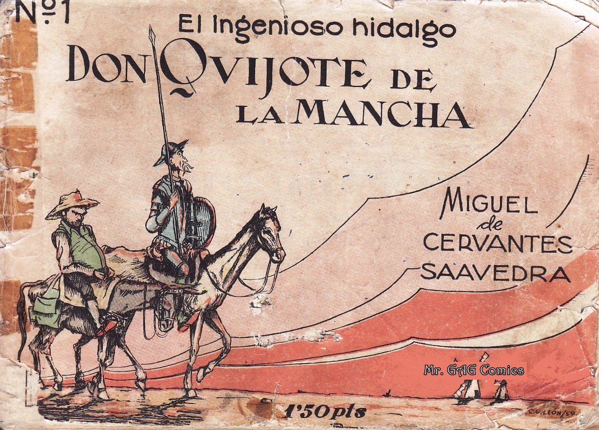 Portada ampliada de El ingenioso hidalgo Don Quijote de la Mancha