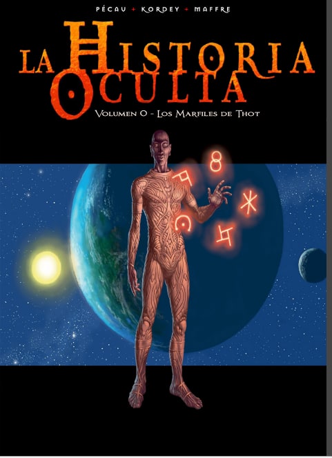 Portada ampliada de La Historia Oculta Volúmen O - Los Marfiles de Thot