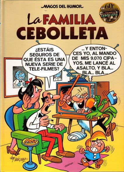Portada ampliada de La FAMILIA CEBOLLETA
