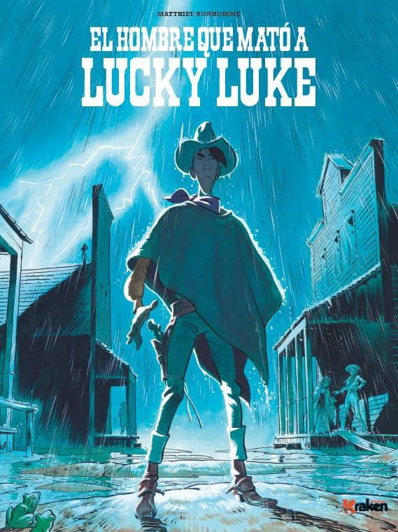 Portada ampliada de EL HOMBRE QUE MATÓ A LUCKY LUKE