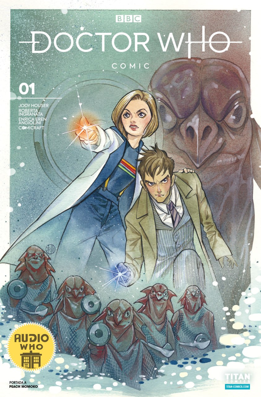 Portada ampliada de DOCTOR WHO COMIC