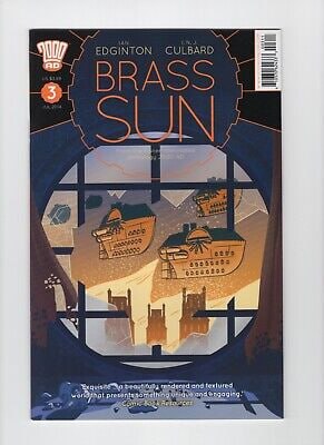 Portada ampliada de BRASS SUN