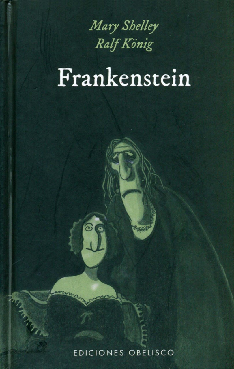 Portada ampliada de Frankenstein