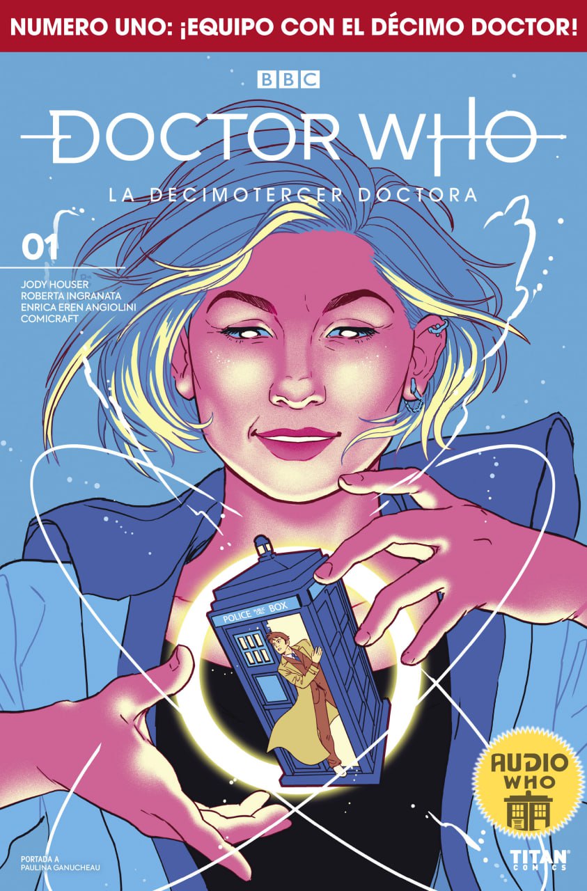 Portada ampliada de DOCTOR WHO