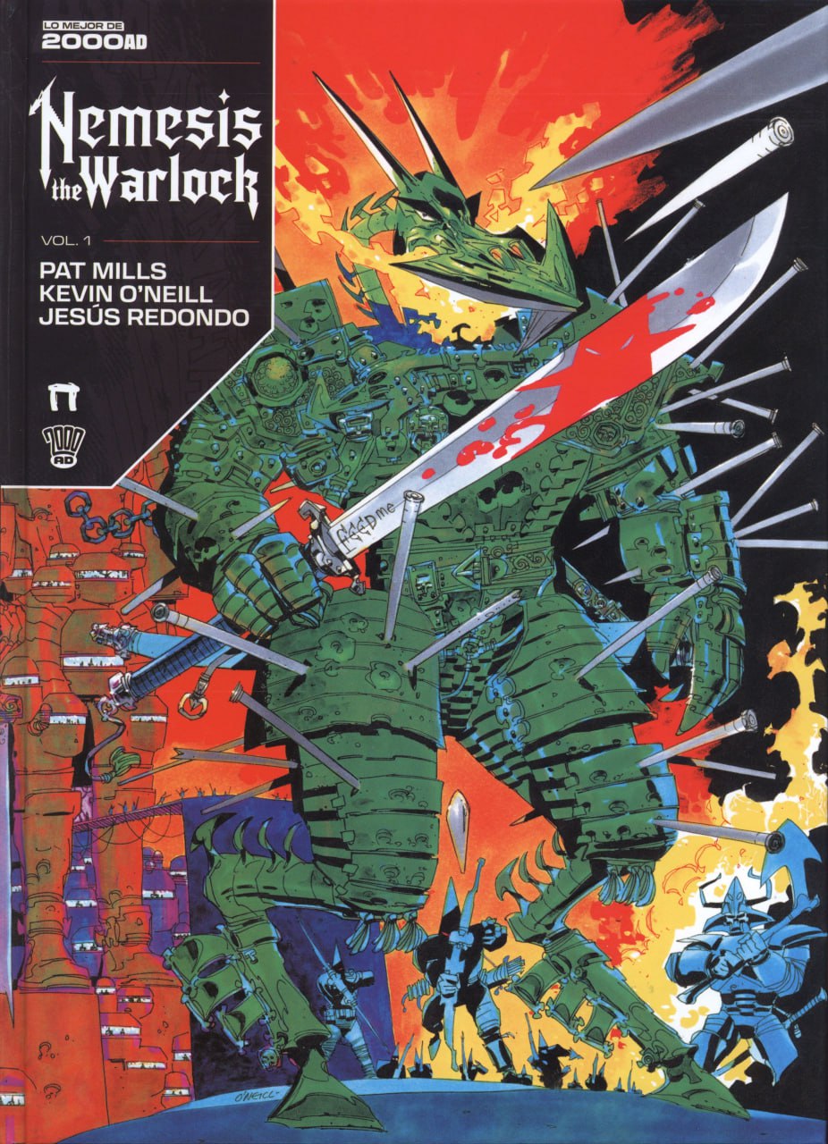 Portada ampliada de Nemesis the Warlock