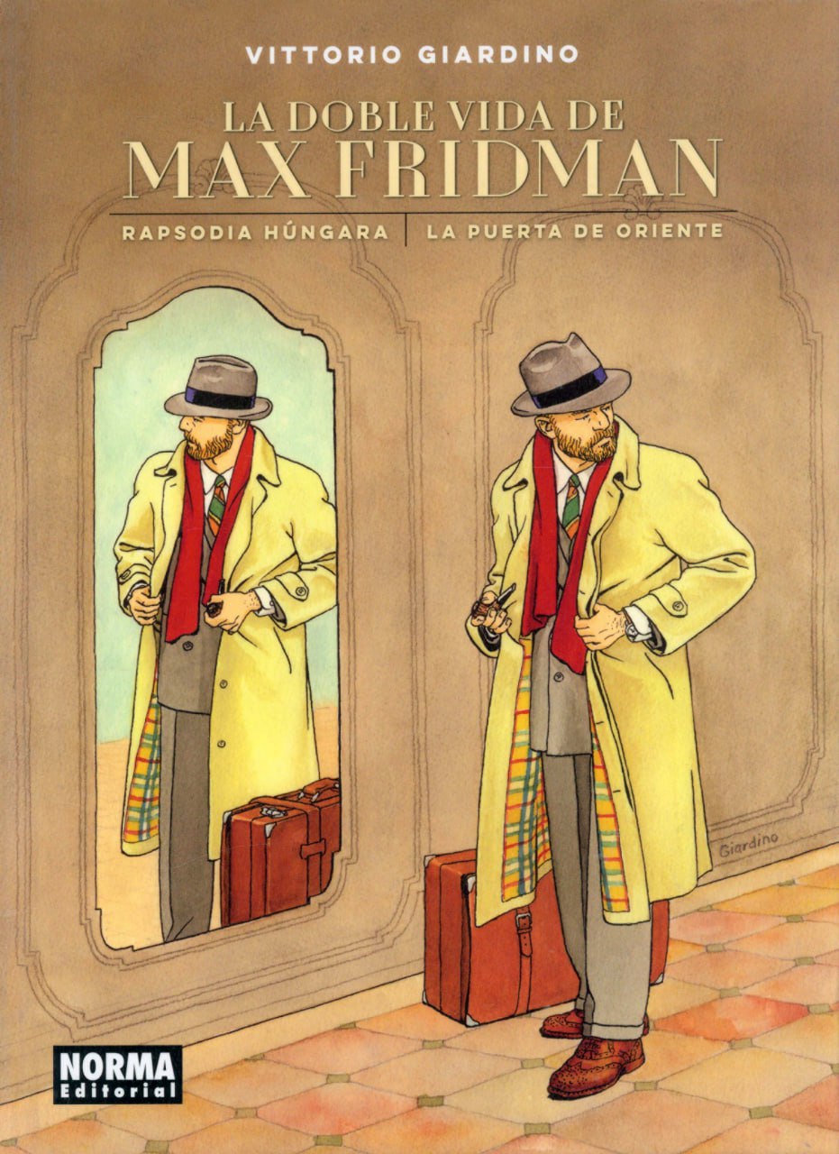 Portada ampliada de LA DOBLE VIDA DE MAX FRIDMAN