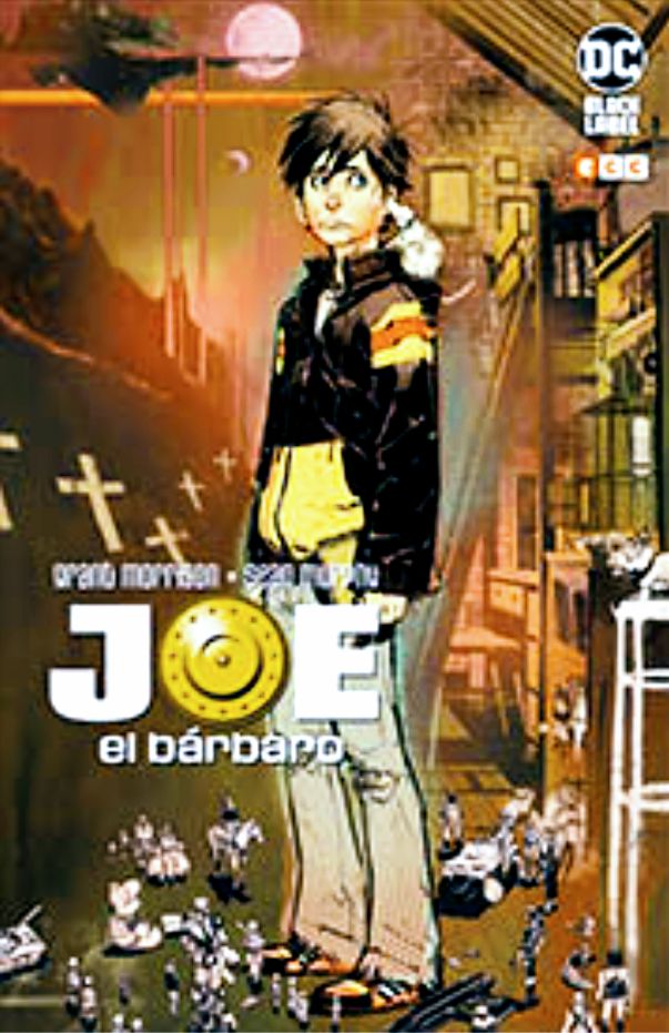 Portada ampliada de Joe el bárbaro