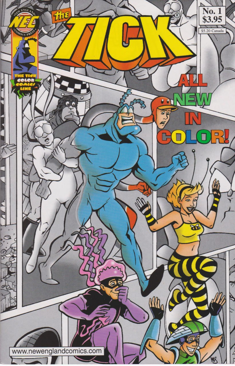 Portada ampliada de The Tick