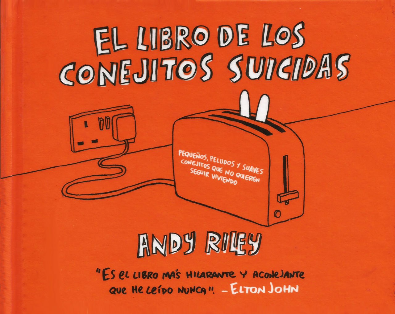 Portada ampliada de EL LIBRO DE LOS CONEJITOS SUICIDAS