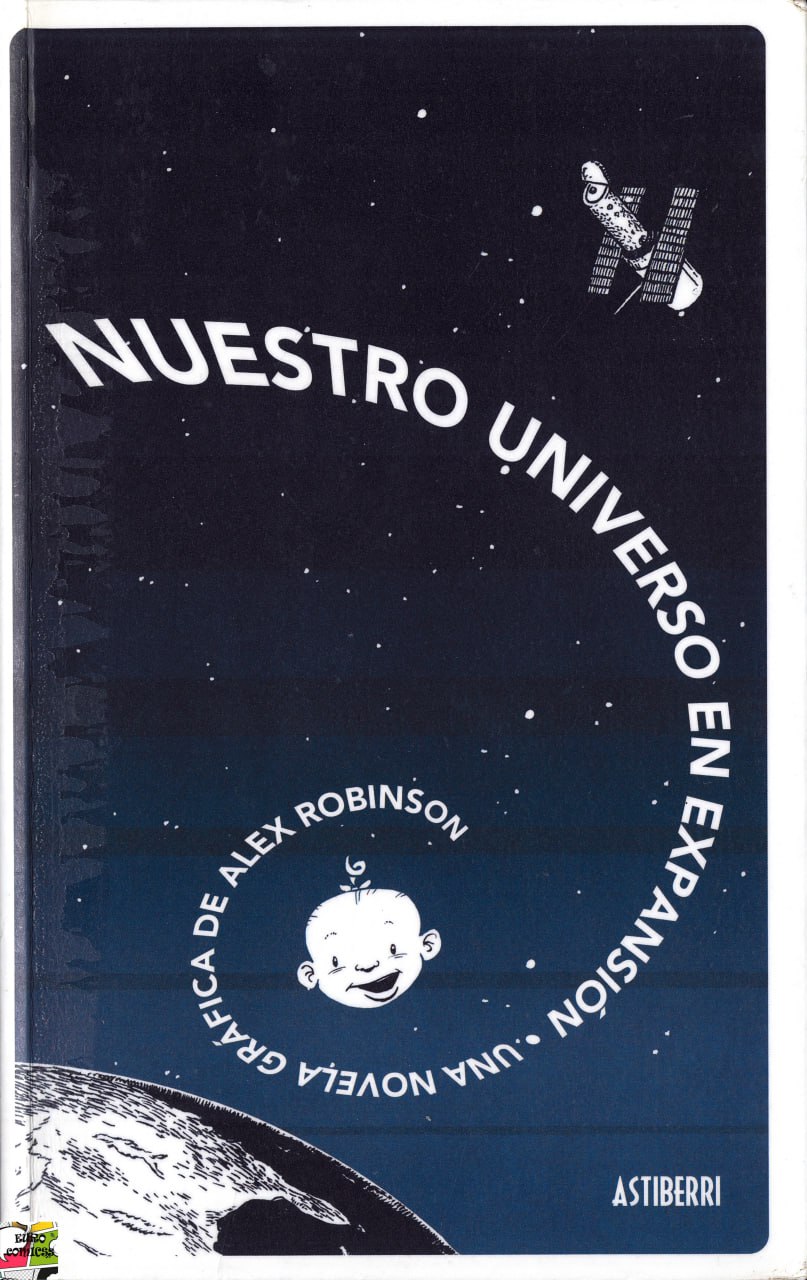 Portada ampliada de NUESTRO UNIVERSO EN EXPANSION