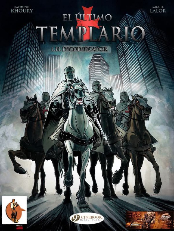 Portada ampliada de EL ÚLTIMO TEMPLARIO