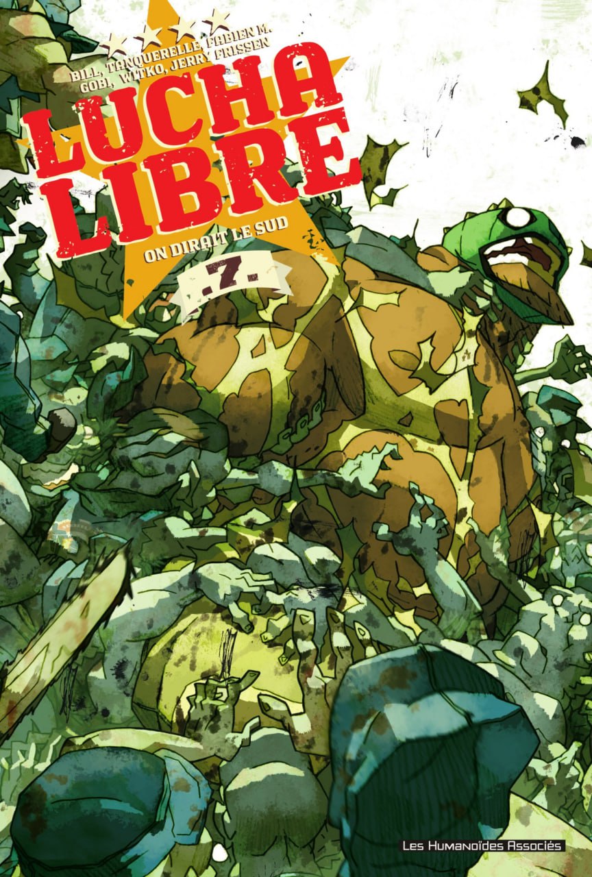 Portada ampliada de Lucha Libre