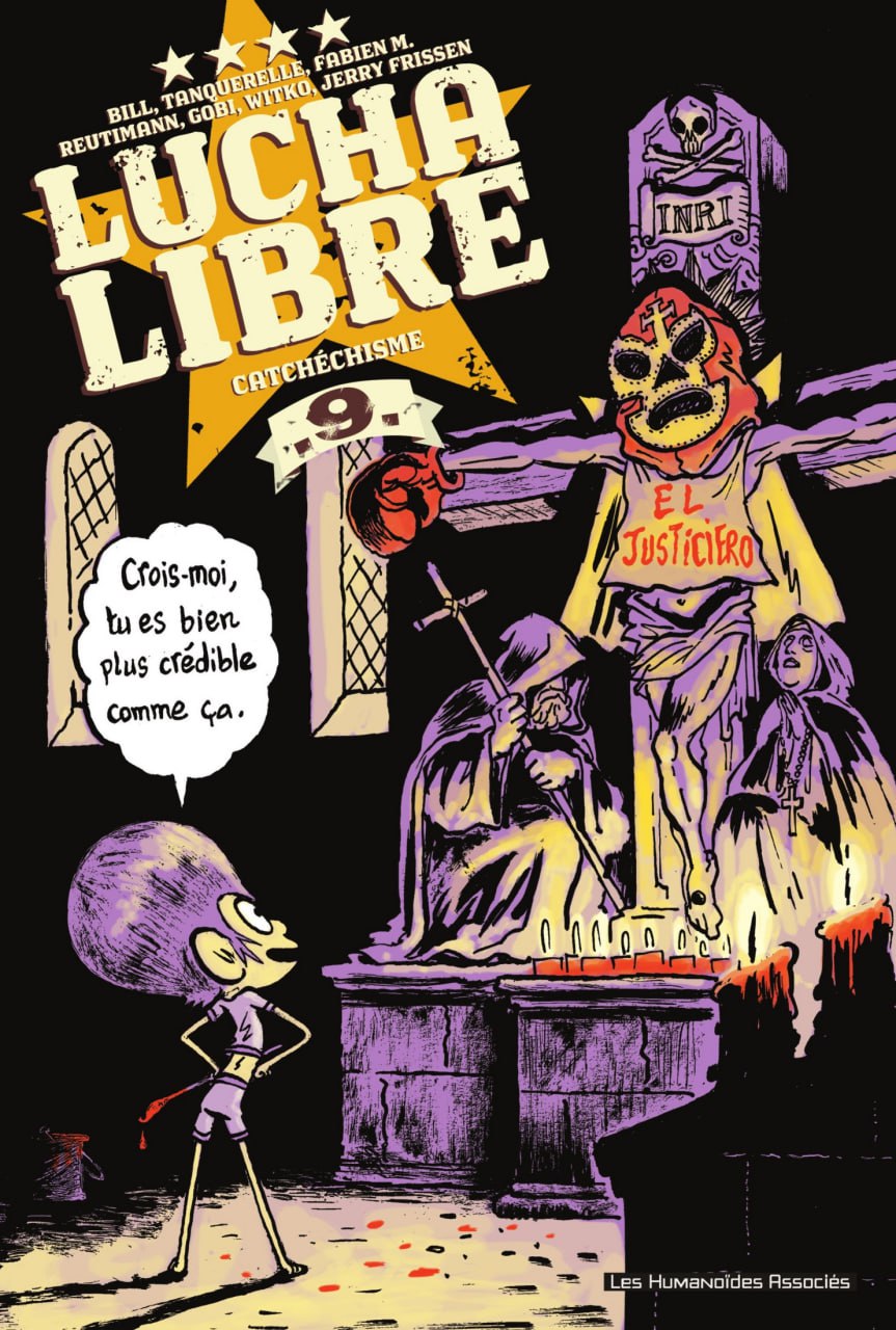 Portada ampliada de Lucha Libre