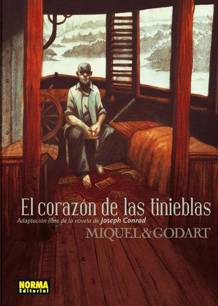 Portada ampliada de El corazón de las tinieblas