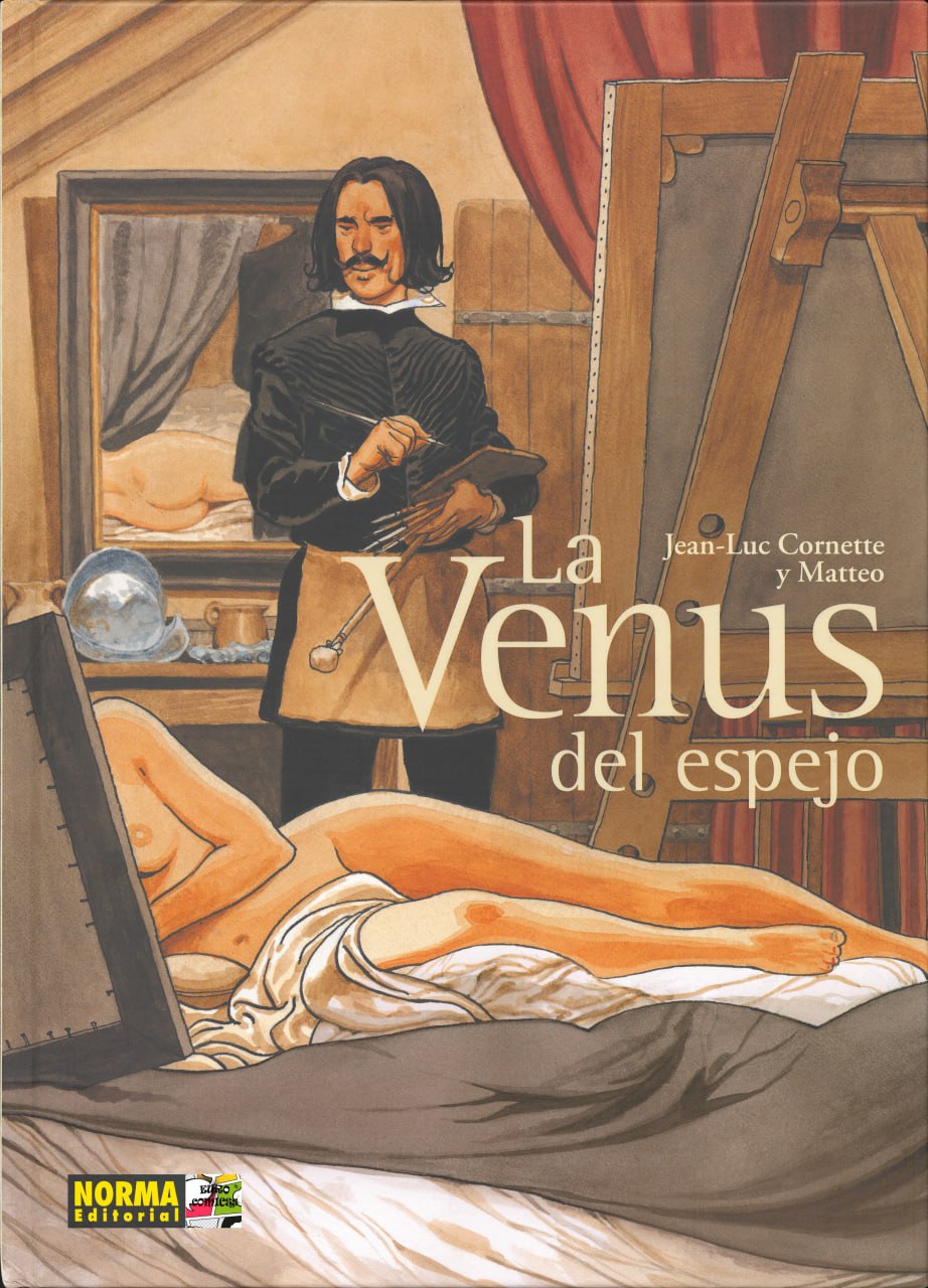 Portada ampliada de La Venus del espejo
