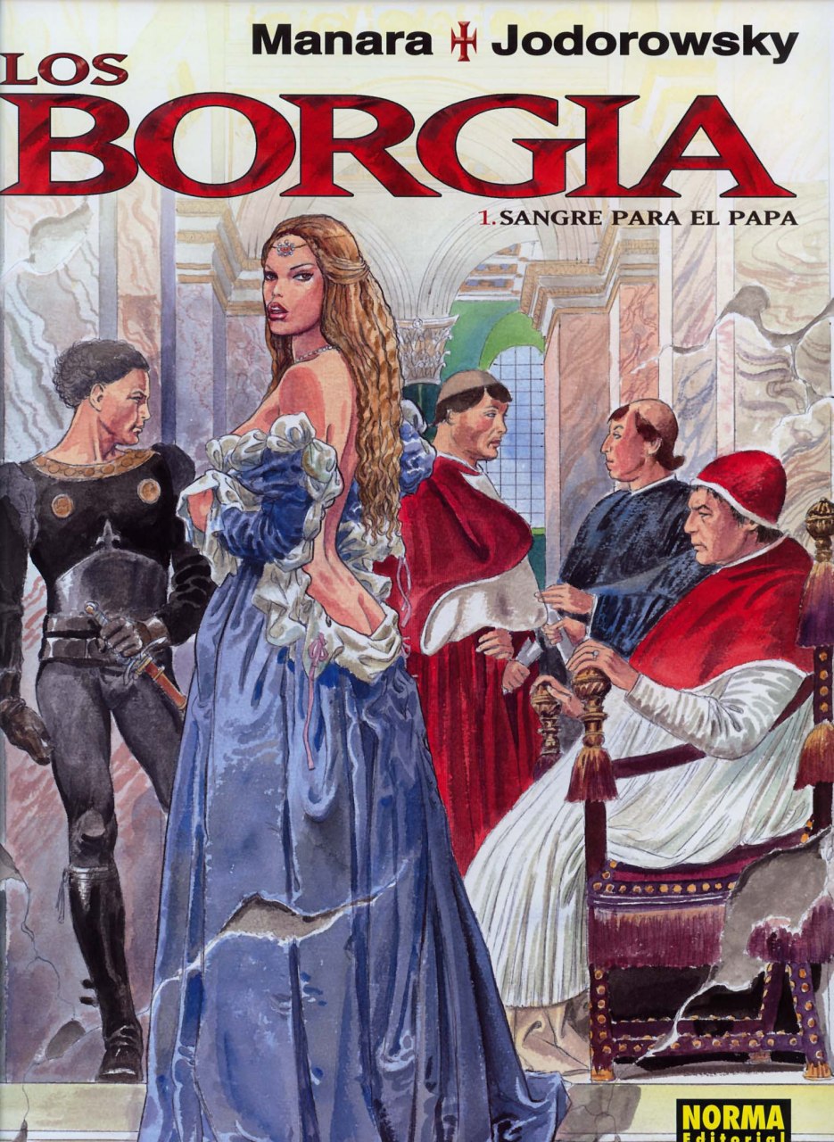 Portada ampliada de LOS BORGIA