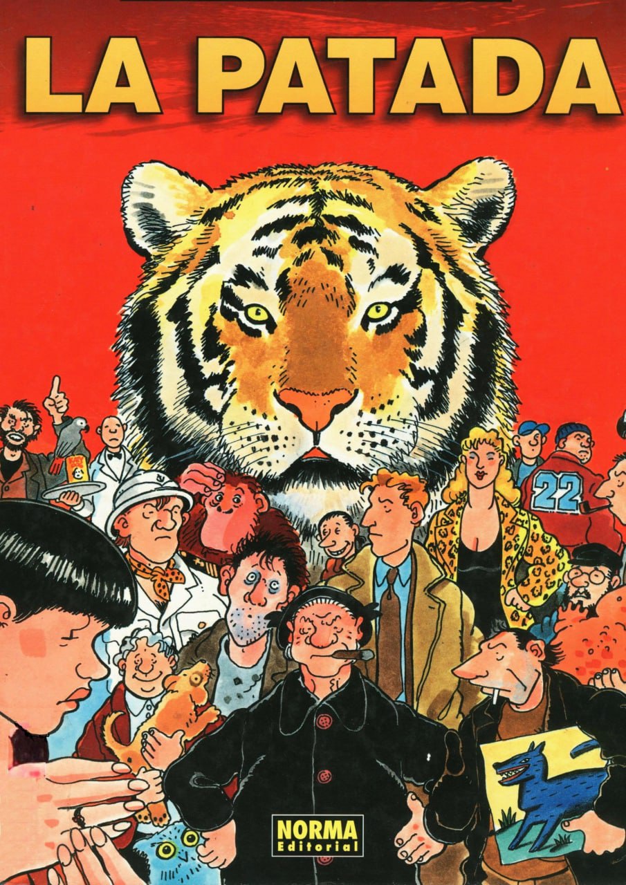 Portada ampliada de LA PATADA