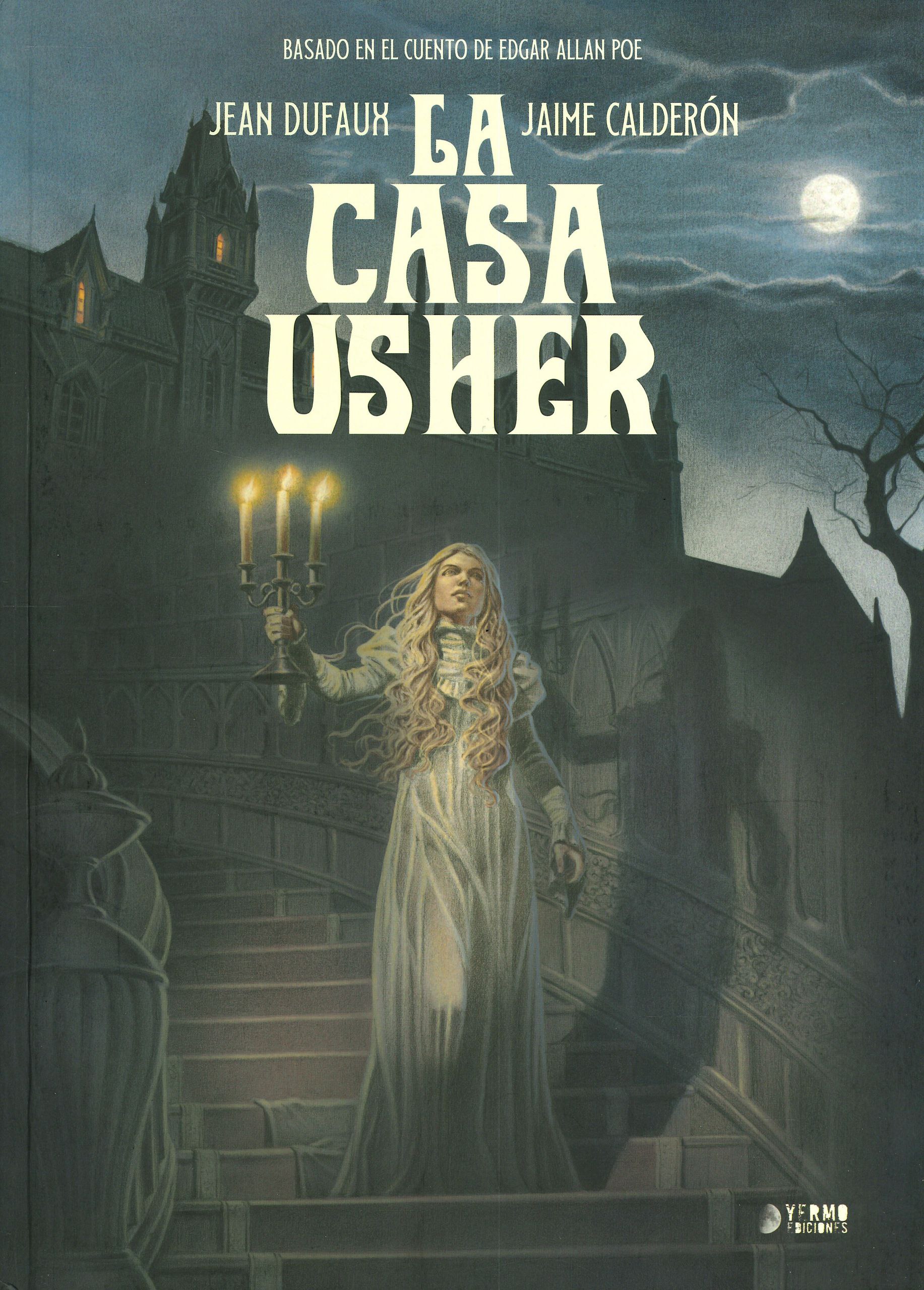 Portada ampliada de La Casa Usher