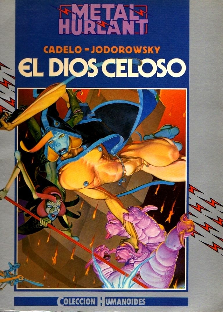 Portada ampliada de EL DIOS CELOSO