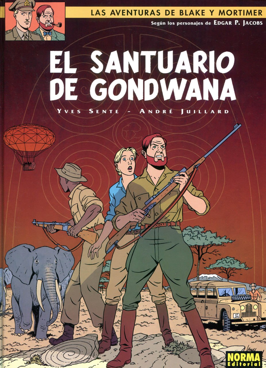 Portada ampliada de EL SANTUARIO DE GONDWANA
