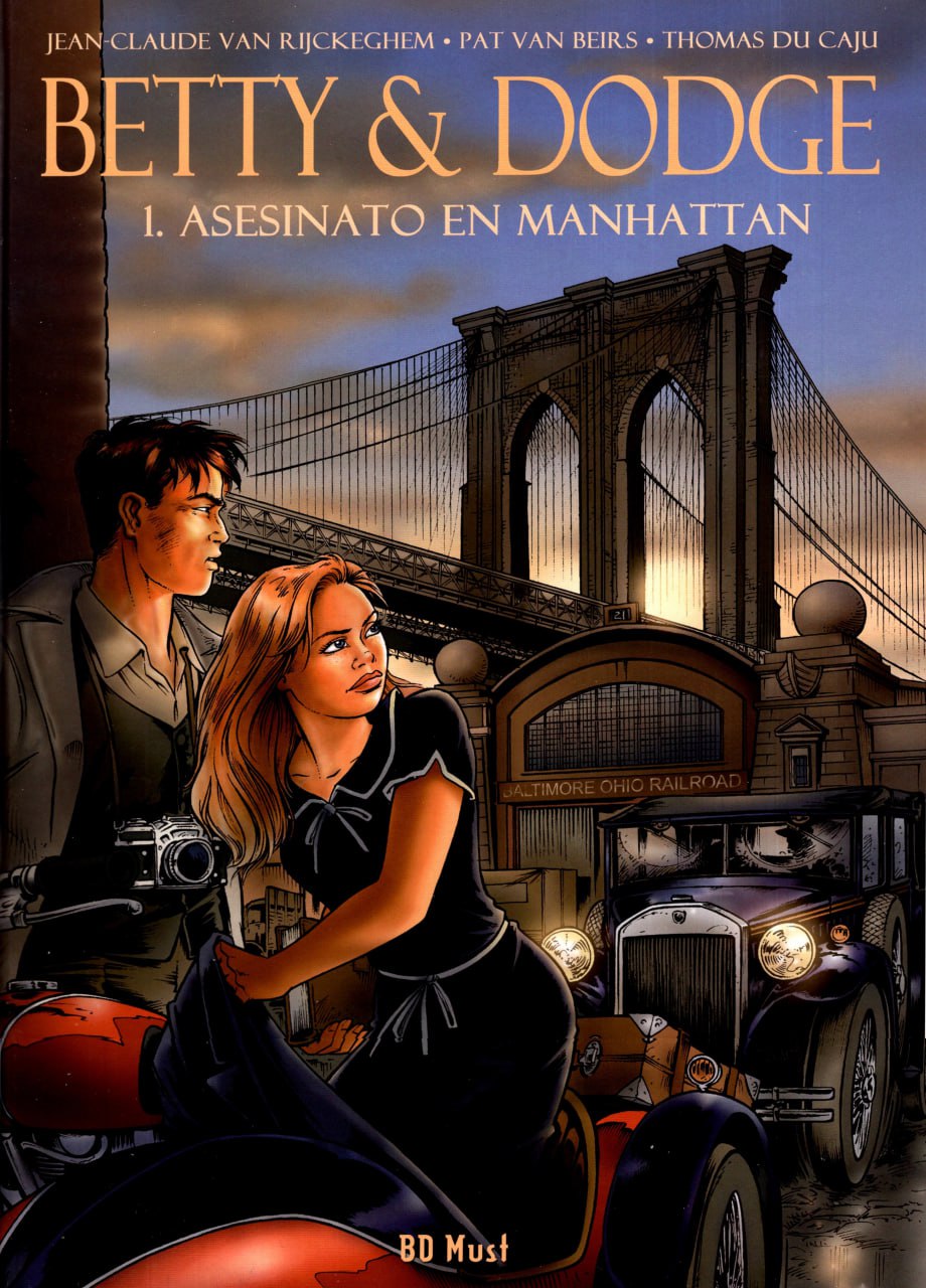 Portada ampliada de BETTY & DODGE 1. ASESINATO EN MANHATTAN