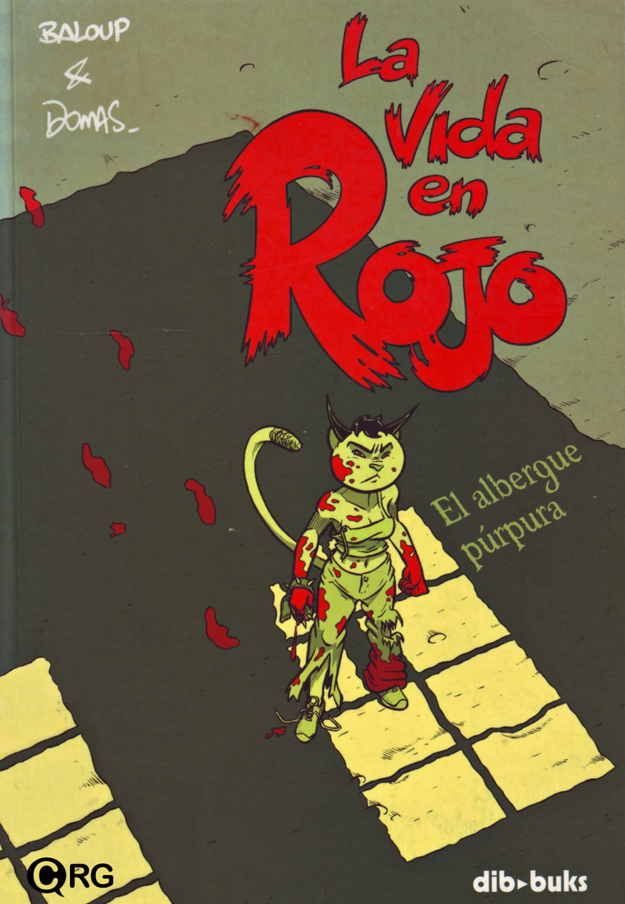 Portada ampliada de La Vida en Rojo