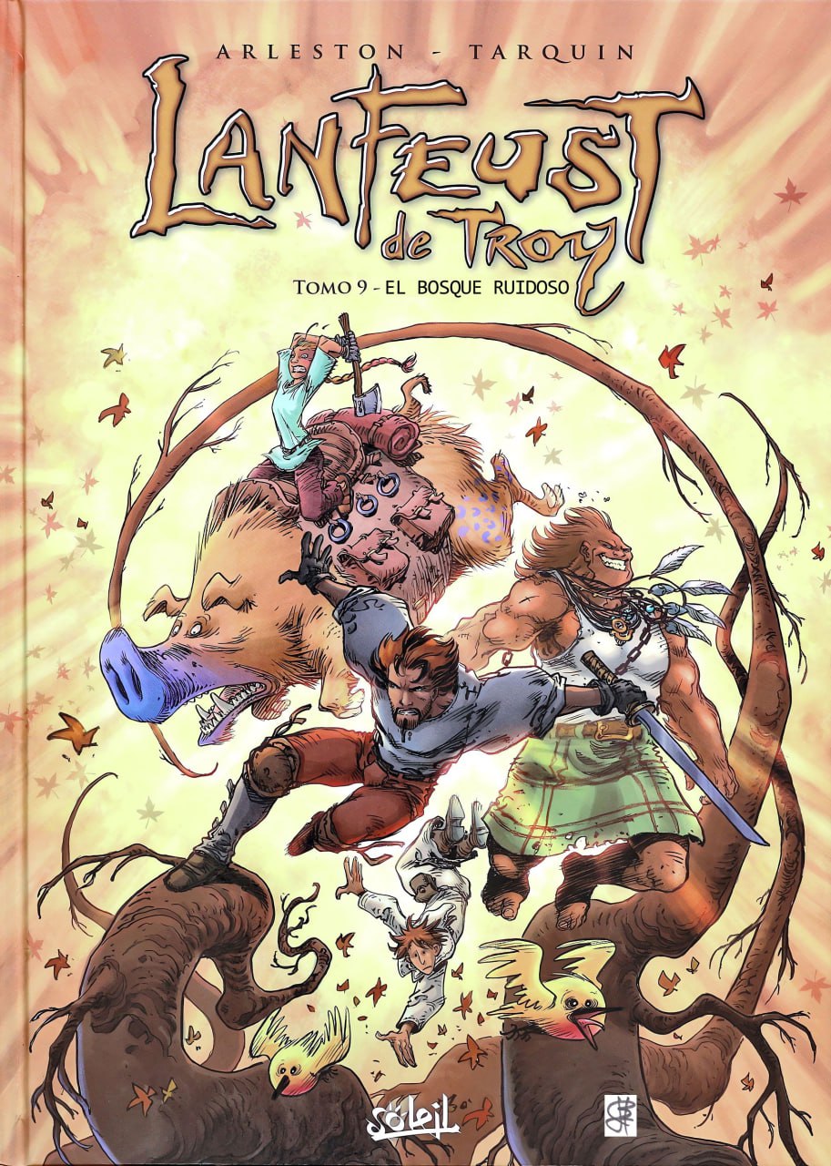 Portada ampliada de Lanteust de Troy