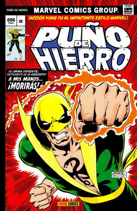 Portada ampliada de PUÑO DE HIERRO