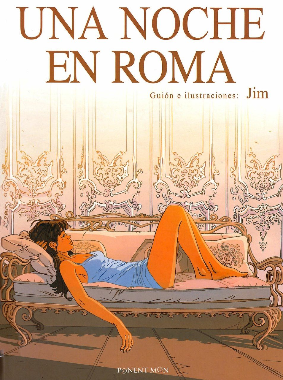 Portada ampliada de UNA NOCHE EN ROMA