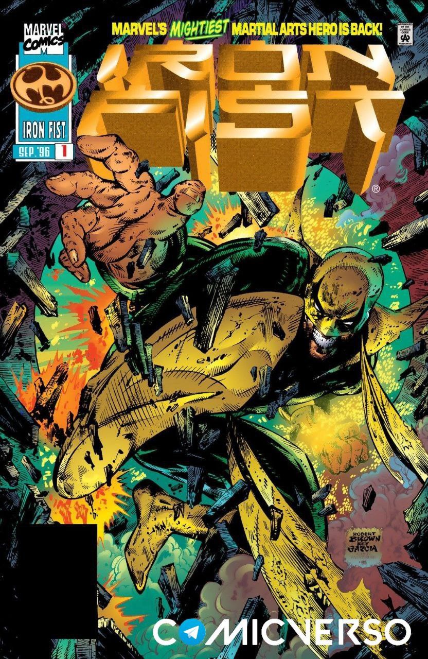 Portada ampliada de IRON FIST