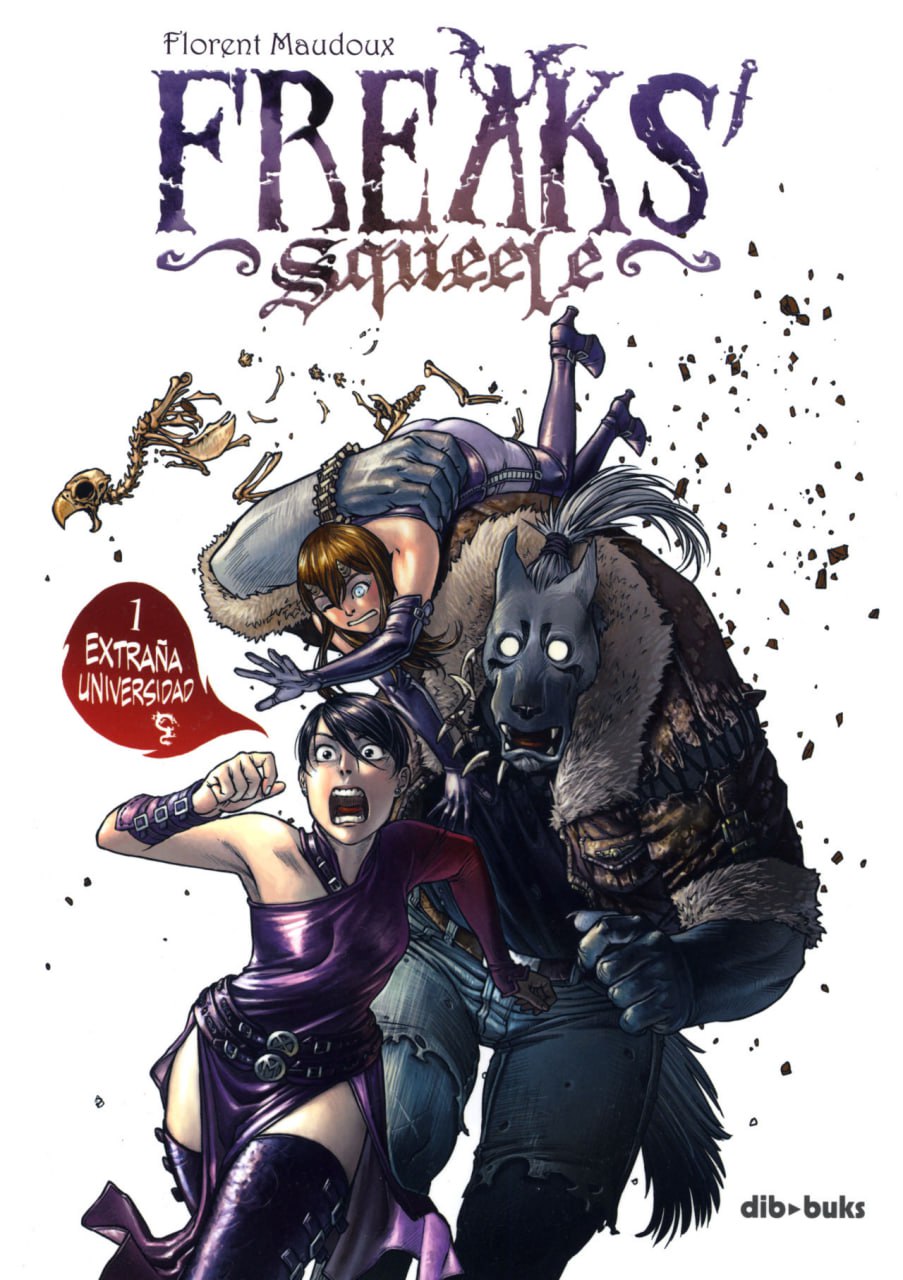 Portada ampliada de Freaks Squeele