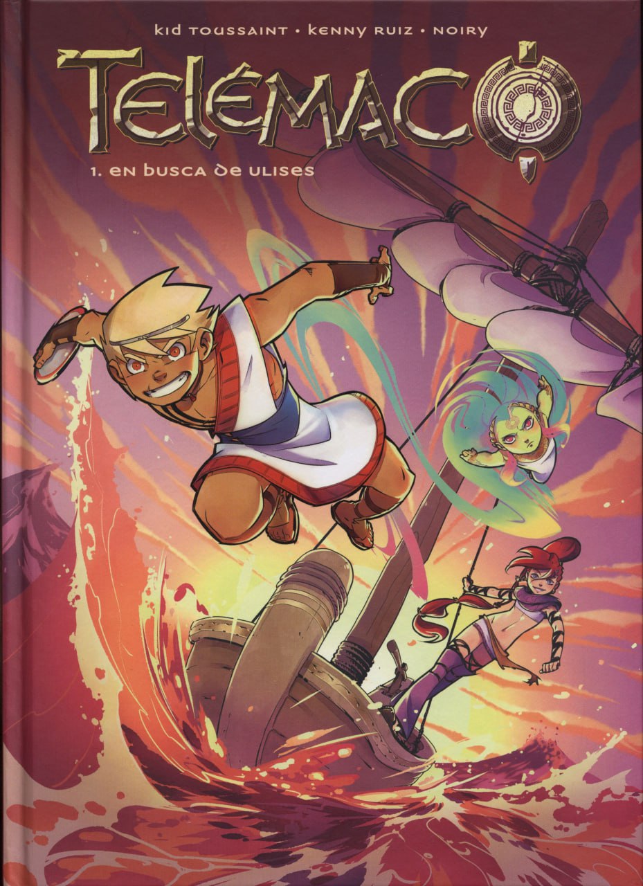 Portada ampliada de Telemaco
