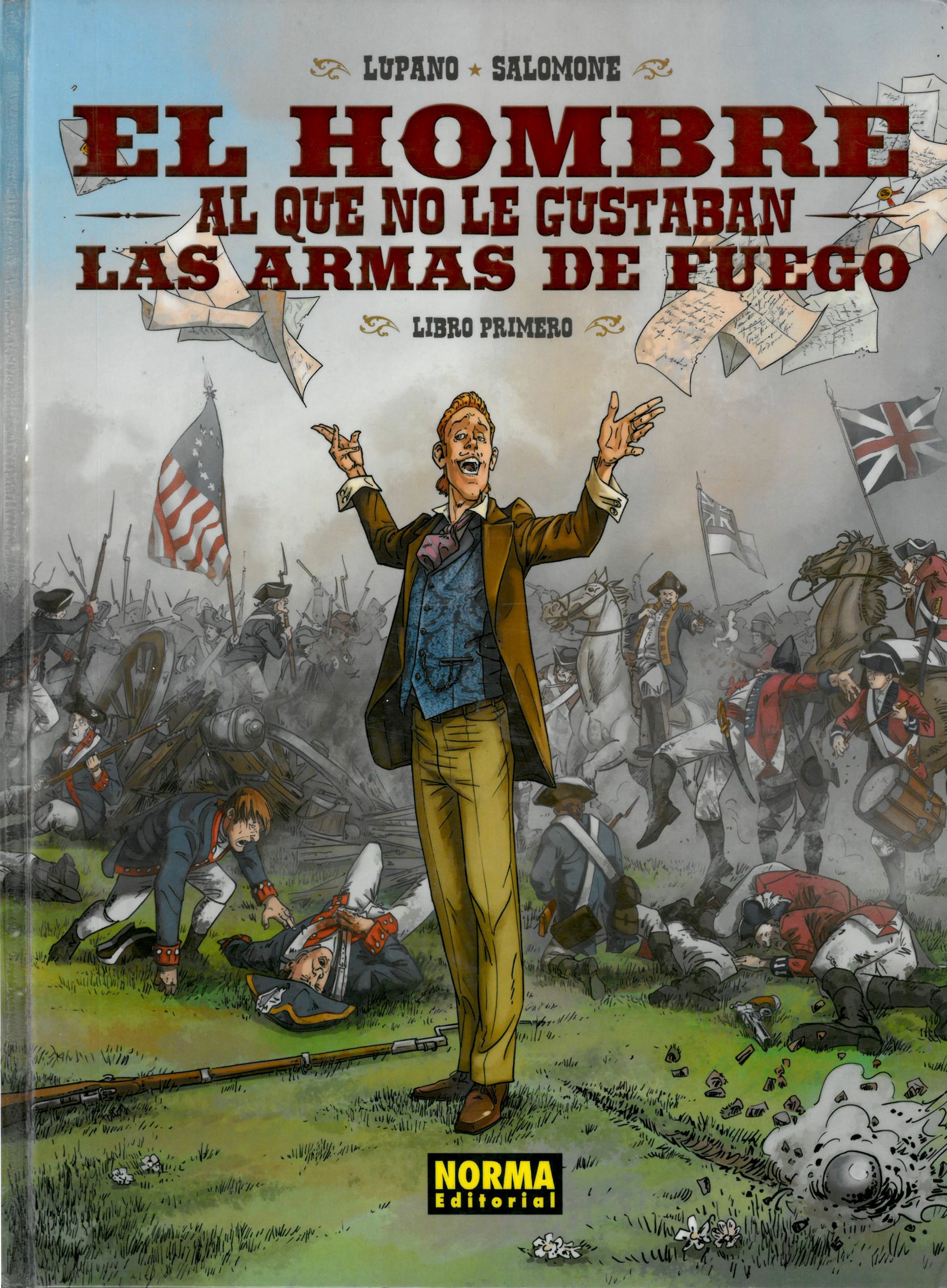 Portada ampliada de EL HOMBRE AL QUE NO LE GUSTABAN LAS ARMAS DE FUEGO