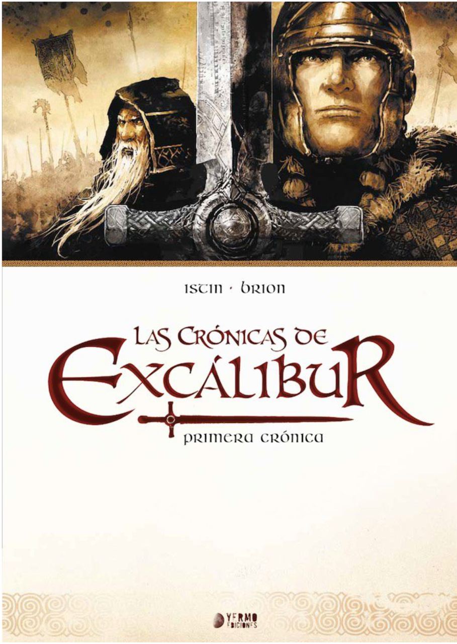Portada ampliada de Las Crónicas de Excalibur