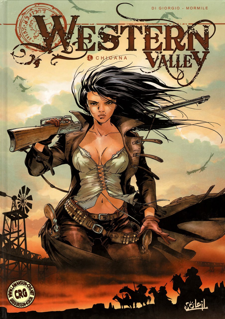 Portada ampliada de Western Valley