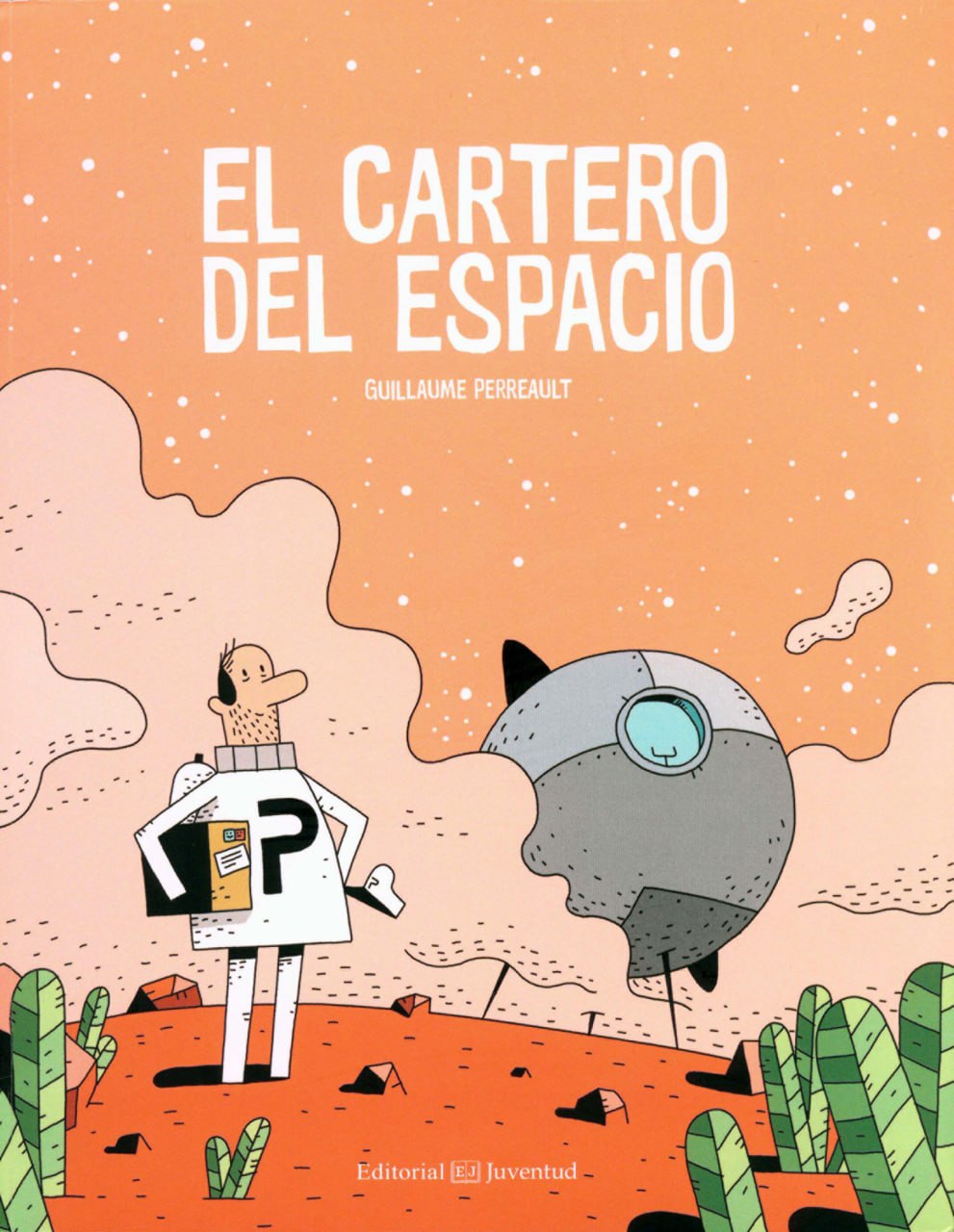 Portada ampliada de EL CARTERO DEL ESPACIO