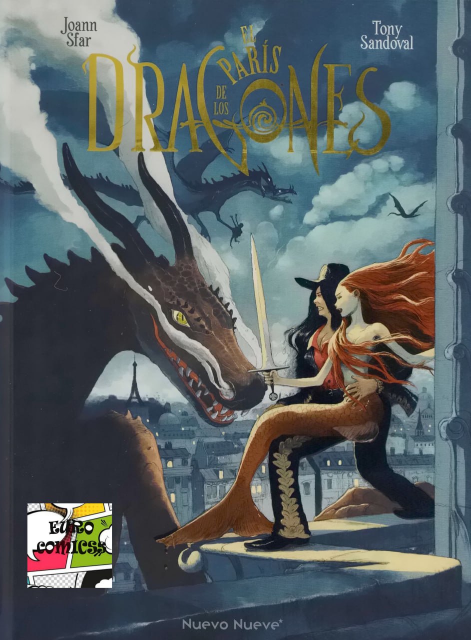 Portada ampliada de El Paris de los Dragones