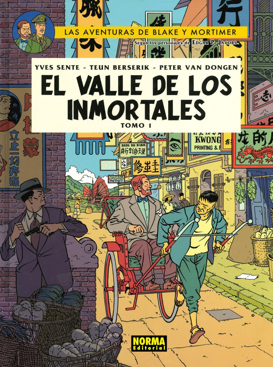 Portada ampliada de EL VALLE DE LOS INMORTALES