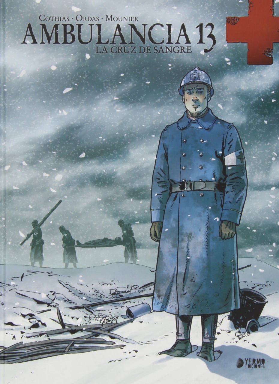 Portada ampliada de AMBULANCIA 13 LA CRUZ DE SANGRE